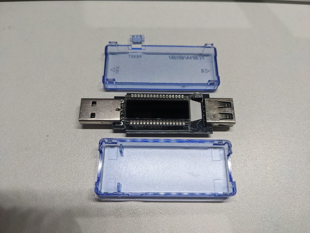 USBテスタkeweisi KWS-V20(3.5~9.0V)を改造してみた
分解 AliExpress