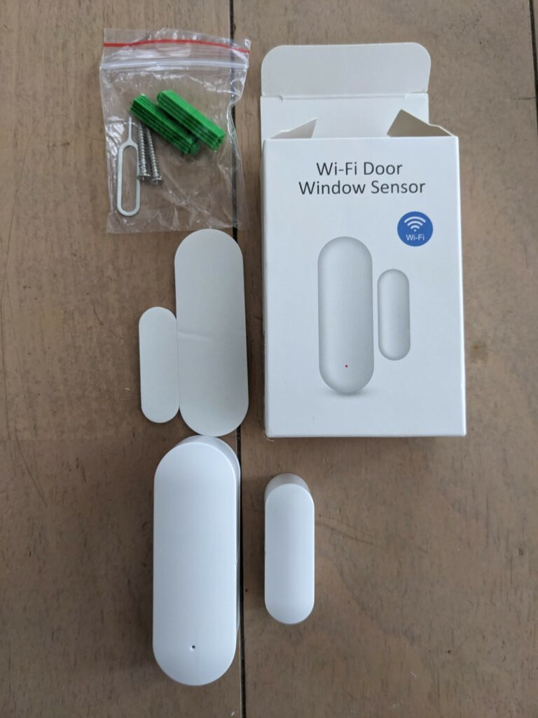 AliExpressの「US $1.99から商品３点以上」でたくさん買ってみたのでレビュー
中華 レビュー
Tuyaスマートドア開閉センサ
スマートドアセンサーTuya,wifi付きスマートドアセンサー,オープン/クローズド,ウィンドウセンサー,Smartlifeアプリケーション,Google Home,Alexaと互換性があります
Wi-Fi Door Windows Sensor