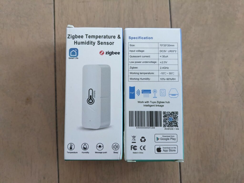 AliExpressの「US $1.99から商品３点以上」でたくさん買ってみたのでレビュー
中華 レビュー
WSD500A
Tuyaスマート温度・湿度センサ
音声制御湿度計,wifi,湿度センサー,alexaをサポート
Zigbee Temperature & Humidity Sensor
