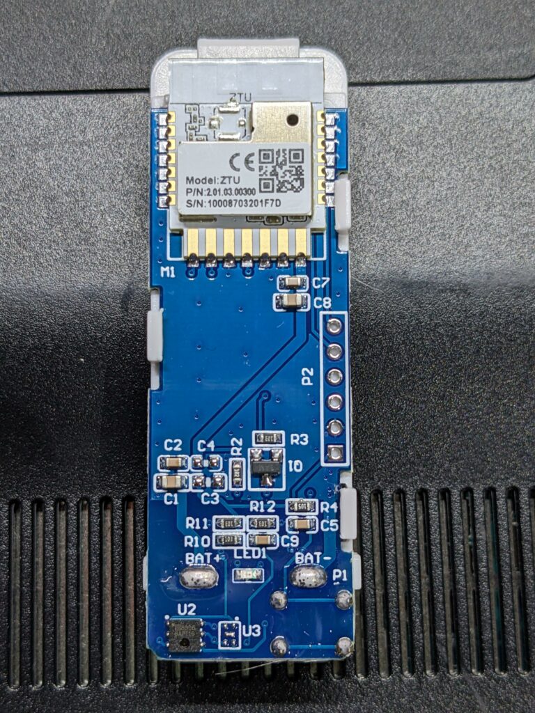 Tuyaの温度計・湿度計(WSD500A)の電源をバッテリーレスに改造
ZTU