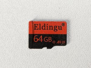 Eldingu(赤黒)64GB
AliExpressの「US $1.99から商品３点以上」のSDカードをレビュー