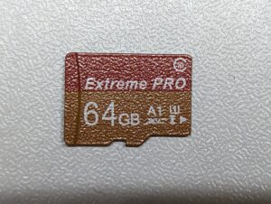 Exterme PRO 64GB
AliExpressの「US $1.99から商品３点以上」のSDカードをレビュー