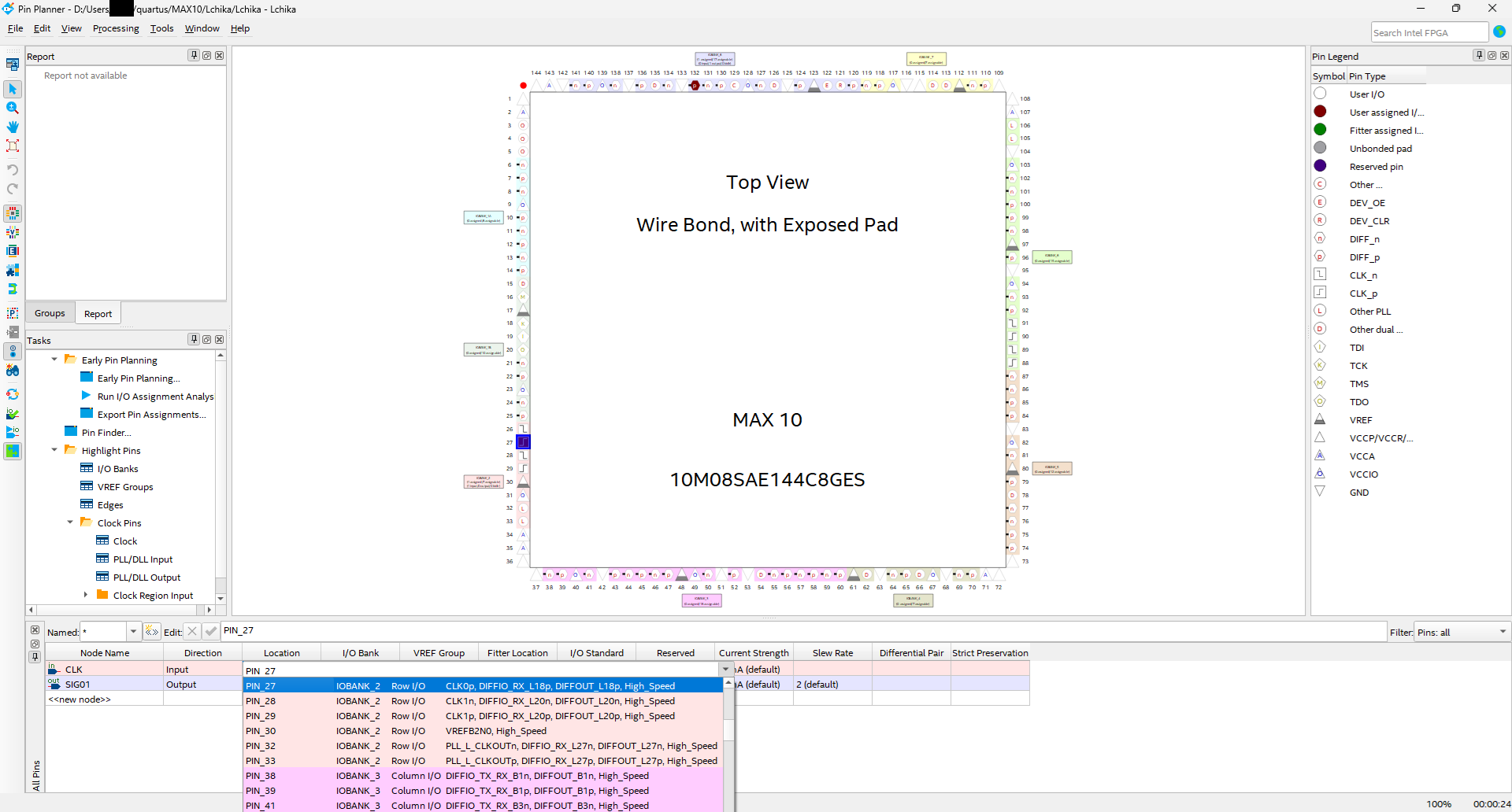 Intel Altera FPGAをQuartus23.1とModelSimでLチカ - Unagi Dojyouのブログ(備忘録)