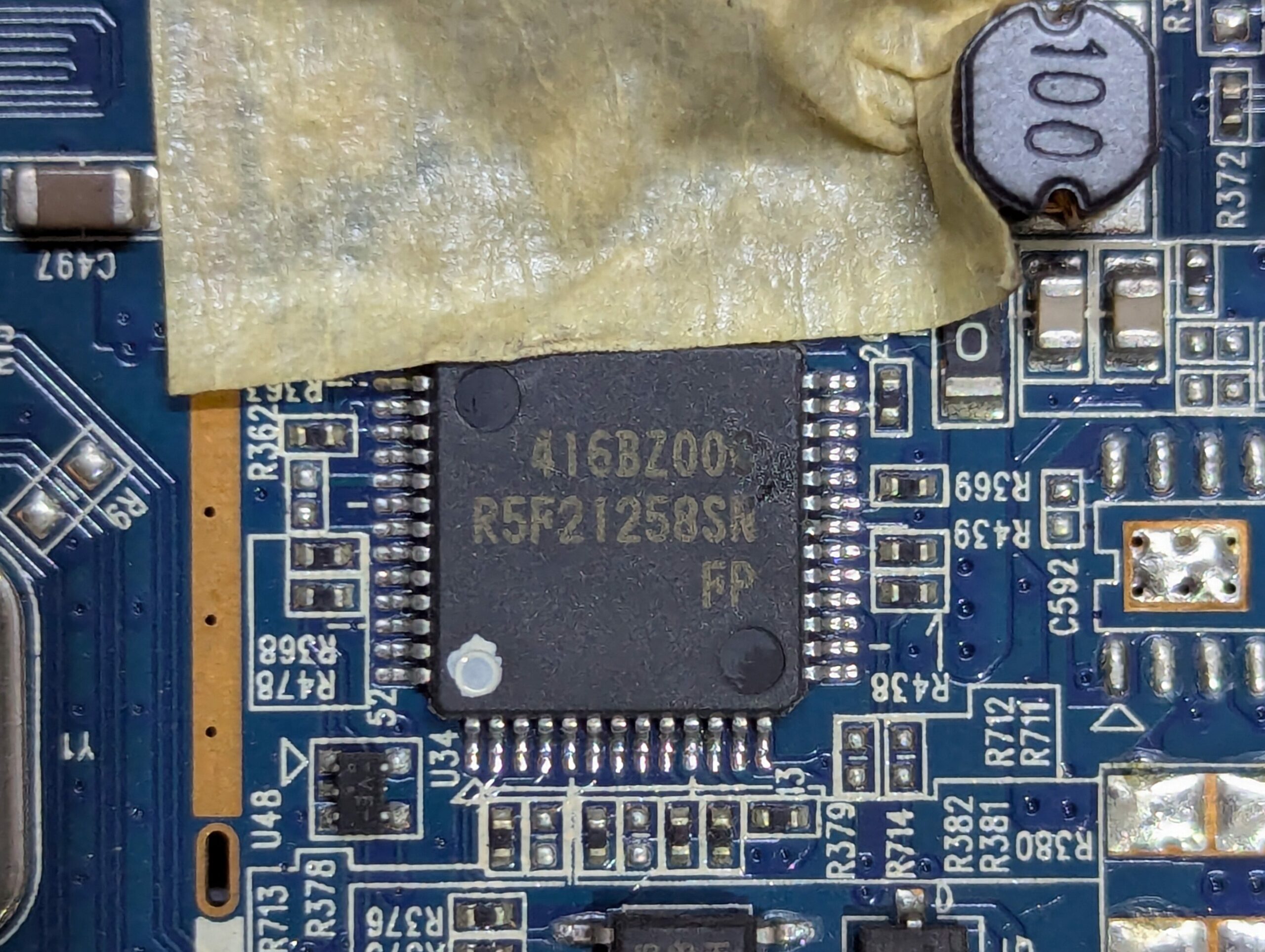 Renesas R5F21258SNFP
R8C/25